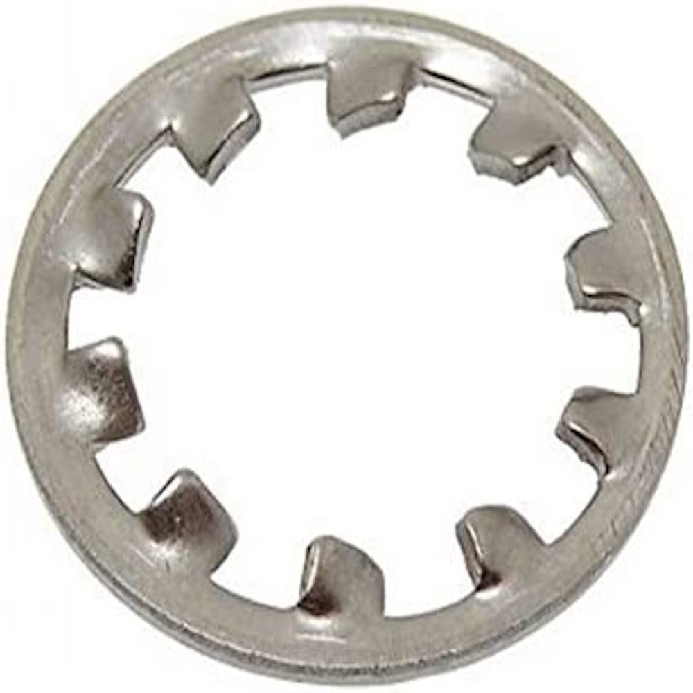 Merriway BH04112 (20 Pcs) M10 (3/8 inch) Internal Teeth Shake Proof Lock Washer - Pack of 20 Pieces