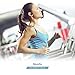 Wireless Bluetooth Headphones, Mesuvida IPX7 Waterproof Best Playing Earphones Sweatproof with Microphone HD Stereo Cordless Ear Earbuds for Gym Running 9 Hour Sport Time Noise Cancelling Headsets