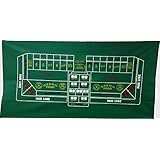 New Casino Craps Green Felt Layout 36