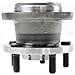 EvanFischer EVA165828821 Rear Wheel Hub Assembly