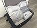 Travel PACKING CUBES Large Set 6 pcs Organizers with Versatile Pouch Laundry Bag Eco