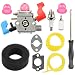 Harbot WT-784 Carburetor with Air Filter Tune Up Kit for Poulan Weed Eater Craftsman 530071465 530071775 B1750 B1750LE BV1650 BV1650LE BV1800 BV1800LE BV1850 BV1850LE BV200LE BV2000 Leaf Blower
