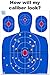 Big Dawg Targets - 18 X 24 Inch Blue Silhouette Reactive Splatter Target