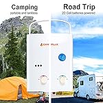 Camplux 5L Outdoor Portable Propane Tankless Water Heater – Least Expensive Tankless Unit