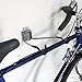 Bike Wall Mount - EVA Foam Padded Bicycle Hooks with 50lb Capacity - Flip-Up Garage Bicycle Rack for Mountain, Road, and Kids Bikes by Rad Sportz