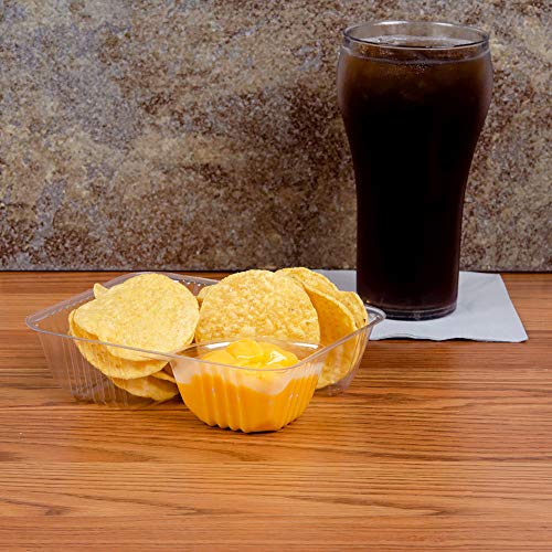 200 Plastic Nacho Trays Disposable Large 6.5 X 5 20 oz Nacho