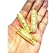 Light Weight 3 Piece Gold Jata Dreadlock Bead Loc Jewelry Braiding Hair Jewelry Cuff Braid Sleeve Dress Your Tress