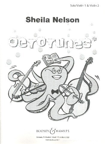 Octotunes: pour 2 violons et violoncelle ou ensemble variable. flexible string ensemble. Jeu de parties.