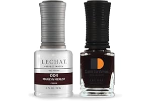 LeChat Perfect Match Gel Polish, Marilyn Merlot, 0.5 Fl Oz (PMS04)