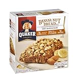 Quaker Banana Nut Bread Soft Baked Bars , 7.4 OZ (Pack of 12)