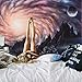 SENYYI Galaxy Tapestry Wall Hanging Mountain Tapestry Night Sky and Shining Stars Tapestry Outer Space Home Decor for Room (51.2 x 59.1 inches)