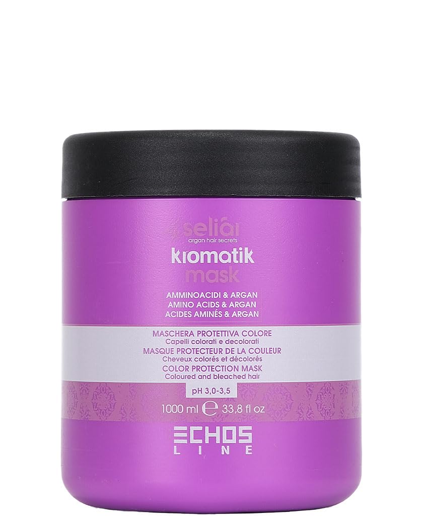 Echosline Kromatik Mask - 1000 ml Colour Protection by Aminosaurs, PH 3,0-3,5
