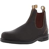 Blundstone 062 Premium Leather Chelsea Boot Unisex Shoes Size 4, Color: Stout Brown