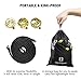 50ft Garden Hose - Upgraded Expandable Garden Hose, Water Hose with Triple Latex Core, 3/4 Solid Brass Fittings -Flexible Water Hose with 9 Spray Pattern Nozzle, Carrying Bag and Hanger- No-Kink