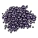 Z-synka Assorted Plastic Bead Pearls,DIY Jewelry Necklaces, Table Scatter, Wedding, Birthday Party Home Decoration, Event Supplies (8 Ounce Pack, 100 Pieces) (Purple, 10mm/14mm/20mm)