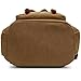 Vintage Canvas Backpack, Fresion Retro Bookbag Men Rucksack Fits up to 15-17'' Laptop (Canvas Khaki)