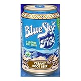 Blue Sky Zero Calorie Stevia Soda (Root Beer Encore, 12-Ounce Cans, Pack of 24)