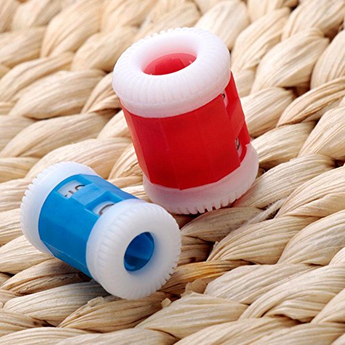 BleuMoo 1Pc Plastic Crochet Knitting Row Counter Round Stitch Tally Knitter Needle (L)