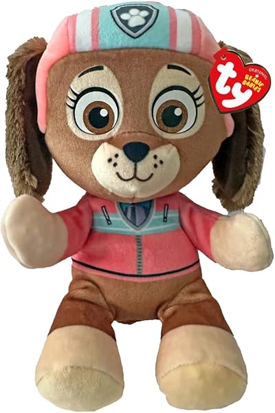 TY Liberty Paw Patrol Plush Toy 18 cm Soft Teddy Collectible Beanie Babies
