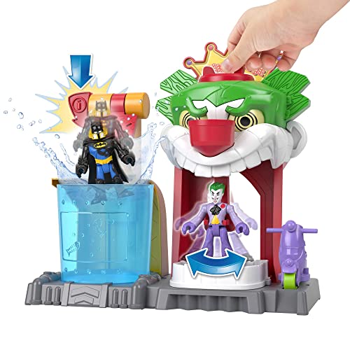 FisherPrice Imaginext DC Super Friends Batman Toy The Joker Funhouse Playset Color Changers