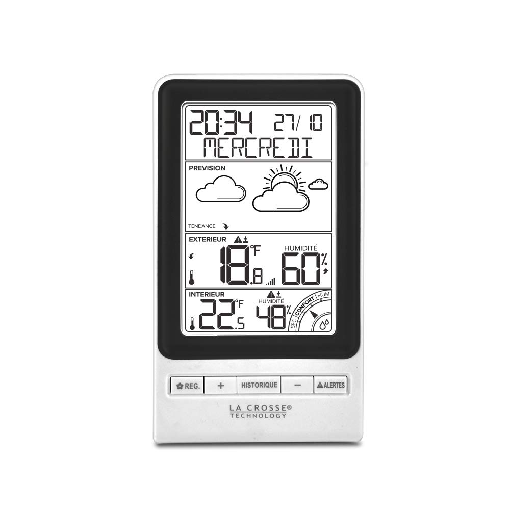 La Crosse Technology La Crosse Technology WS6819 Weather Station with Temperature Alerts and Comfort Index