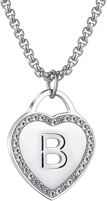 letter necklace for girlfriend