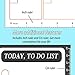 Magnetic Dry Erase Refrigerator Calendar - Monthly Calender and Today List, Fridge Whiteboard with Thickened Magnet - Schedule Planner Wall White Board Kit for Kids
