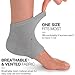 SILKEase Moisturizing Socks – 3 PK Heel Socks - Transform Cracked Heels & Dry Feet with Essential Oil Infused Gel Socks for Maximum Softness – Ultra-Comfortable Toe Open Foot Hydration Sleeve
