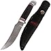 Hunting Knife - Survival Fixed Blade Knives - Hunter Bushcraft Bowie Knofe for Men - Small Wood Handle Knife with Sheath - Best for Hunting Camping Fishing