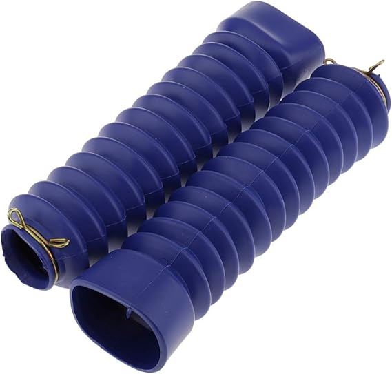 2Pcs Motorcycle Rubber Front Shock Absorber Dust Covers 210X45X30Mm