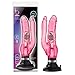Blush Double Penetrating Vibrating Dildo – Double Penetration Toys – Toys for Women - Adult Sex Toy – Harness Compatible Toys