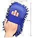 KJG Microfiber Chenille Auto Car Wash Sponge Cleaning Brush Pad ( 1 of Package )