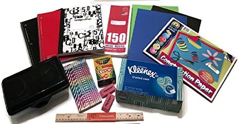Elementary School Supplies | Spiral Notebooks, Composition, Filler paper supply Kit