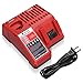 Powerextra M12 & M18 Rapid Replacement Charger for Milwaukee 48-59-1812 M12 or M18 M14 Lithium Battery 48-11-2420 48-11-2440 48-11-1820 48-11-1840 48-11-1850 48-11-2401 48-11-1890 primary