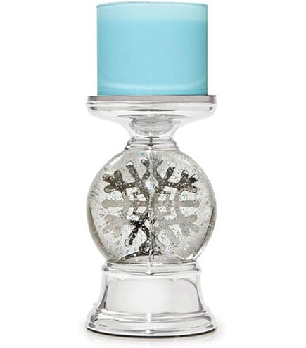 Amazon.com: Bath & Body Works Geo Snowflake Pedestal Candle Holder