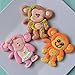 Jungle Animal Cookie Cutter Set- Elephant, Monkey, Lion by Chapix Cookies