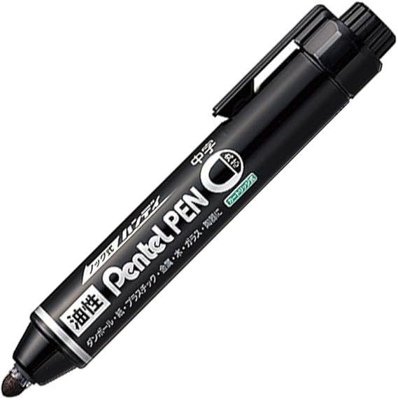 Pentel Pen NXN50-AX, Marqueur permanent rétractable pointe conique Pentel Pen NXN50-AX, Marqueur permanent rétractable pointe conique