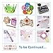 300PCS Self Adhesive Rhinestones Craft Jewels for Kids Jumbo Bling Crystal Gems Stickers 11 Shapes Color Rhinestones，Size ：8mm to 20mm with Glue Stickers in Flat Back for Arts & Crafts Projects (300)