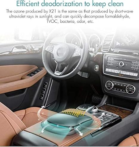 Amazon Co Jp Akdsteel 空気清浄機 最新 車載 脱臭 クリーナー ソーラー Usb 給電 X21 3モード オゾン 車部品 車載用空気清浄器 脱臭器 車 バイク