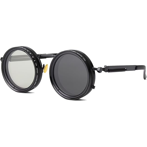 Dynamikos Journey Sunglasses Black Round Lenses with Case See the World In Dynamikos Sunglasses - Momfluential Media main image 2