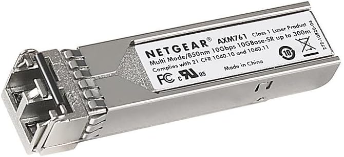 NETGEAR ProSAFE AXM761 10GBASE-SR SFP+ LC GBIC Transceiver Module