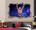 John Cena Smashed Wall 3D Effect Decal Removable Wall Sticker Art WWE H227, Regular