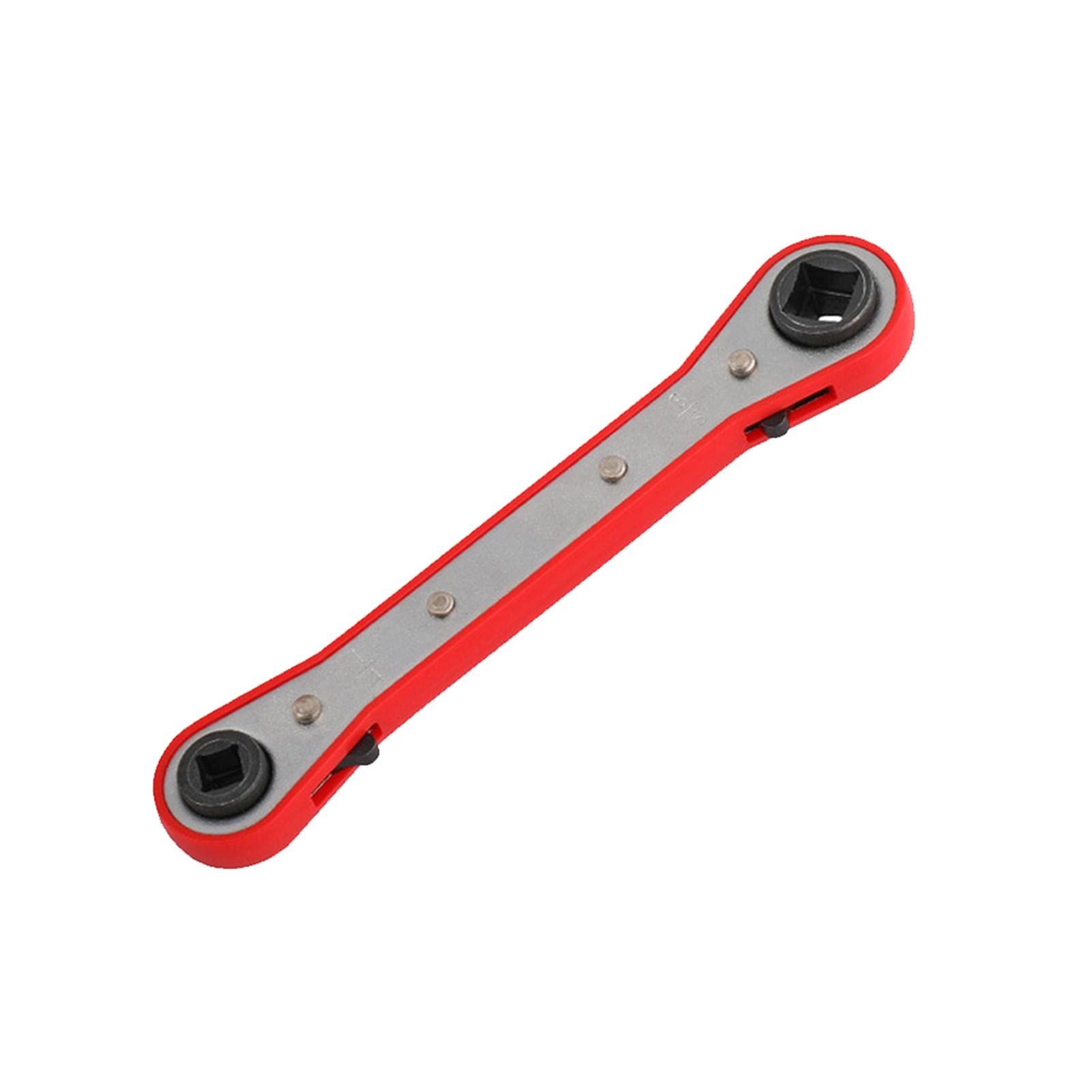 POHOVE Refrigeration Ratchet Wrench,Ratcheting Service Wrench HVAC Service Wrench 3/16 Inch to 3/8 Inch Air Conditioner Repair Wrench for Refrigeration Equipment, Equipment Repair