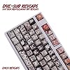 Keycaps PBT Dye Sublimation Upgrade 108 Keycap Set OEM Profile Japanese Anime Keycap Keyset with Puller for Cherry Mx…