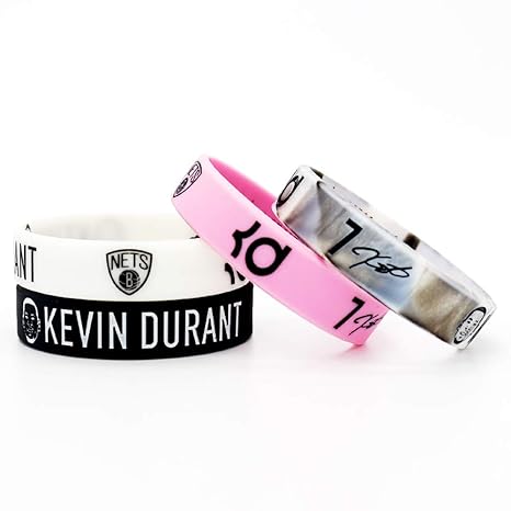 Baloncesto de la Kevin Durant Retrato Pulsera número 7 DE Silicona ...
