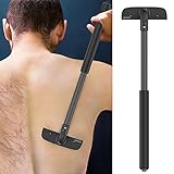 Back Shaver Xpreen Adjustable Back Hair Shaver Body Shaver for Men Upgraded Back Razor Back Hair Removal for Dry & Wet Use