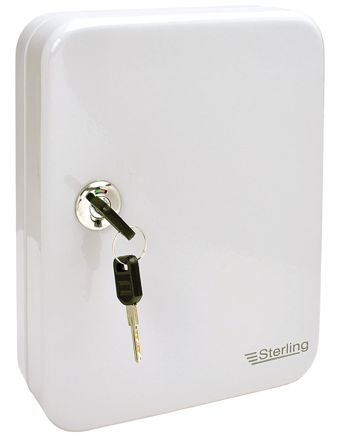 Burg Wachter KC15 Wall Mounted Steel Key Cabinet, Grey, 160x200x60mm