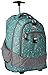 High Sierra Chaser Wheeled Laptop Backpack, Mint Leopard/Ash/White, 20 x 13.5 x 8-Inch