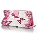 iPhone 6S Plus /6 Plus Case, PU Leather Wallet Case Durable Magnetic Case Cover Credit Card Holder Protective Book Case Xmas Halloween Birthday Gift for Apple iPhone 6S Plus /iPhone 6 Plus-Butterfly