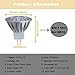 ALIDE MR11 GU4 Led Bulbs,Replace 20W 35W Halogen Equivalent,2700K Soft Warm White,12V MR11 LED 3W Low Voltage Bulb Spotlight for Outdoor Landscape Track Lighting,Not Dimmable,250lm,30 Deg,6 Pack